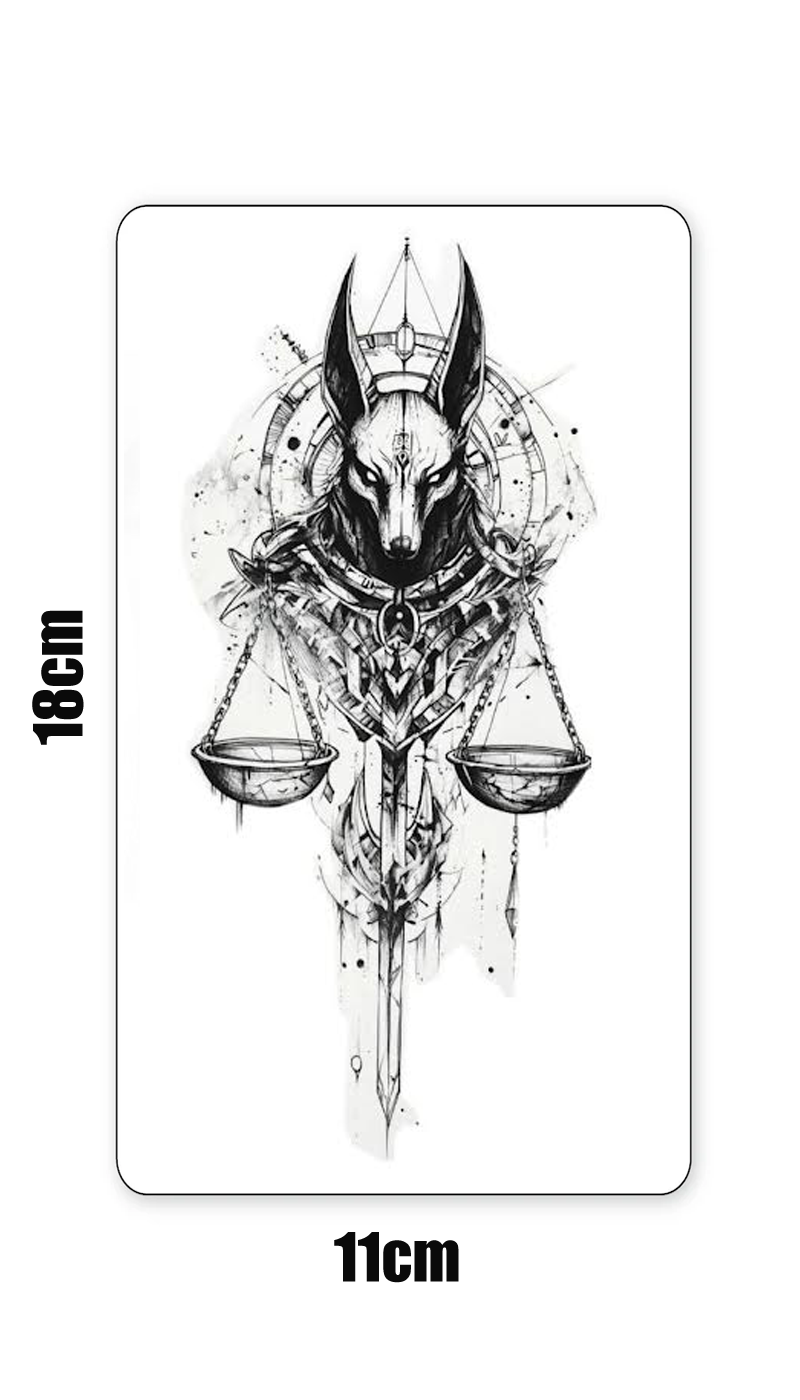 Anubis i waga